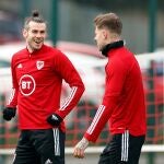 Gareth Bale, con la selección galesa