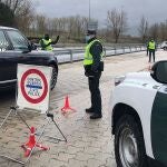Controles de la Guardia Civil de Burgos
