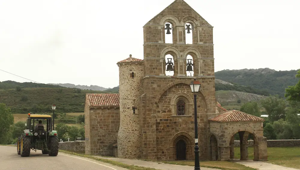 Iglesia de El Salvador de Cantamuda (Palencia), que entra dentro del programa