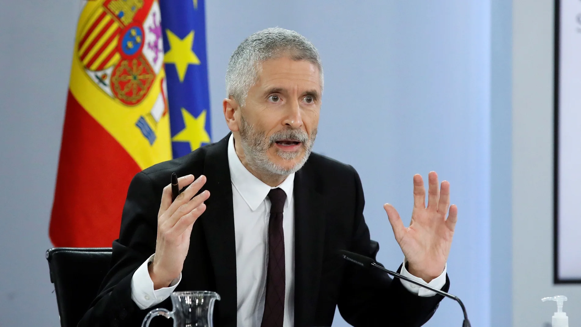 El ministro del Interior, Fernando Grande-Marlaska