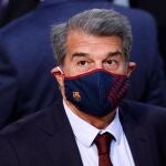 Joan Laporta, en la presentación de Pau Gasol
