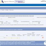 Pantalla de presentación de Renta Web