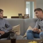 Joaquín, junto al joven Aitor