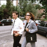 ROCIO CARRASCO CON SU MARIDO ANTONIO DAVID FLORES PASEANDO POR LAS CALLES DE MADRIDAC / © KORPA199*MADRID
