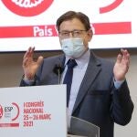 El president de la Generalitat ha asistido al acto de clausura del Primer Congreso Nacional de FeSP UGT-PV