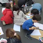 Satse promueve el envío de escritos a las Consejerías de Sanidad y Educación para pedir un enfermero en cada centro escolar. Alumnos en una protesta en una imagen de archivo