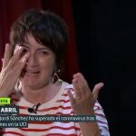 Silvia Abril habla sobre los días que pasó Jordi Sánchez en la UCI por el covid-19