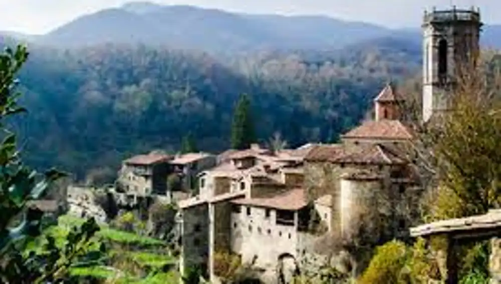 Rupit i Pruit está situado en un bello paraje