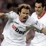 Diego Capel con el Sevilla.