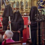 Liberación de tres presos por Jesús El Rico, en la Catedral de Málaga