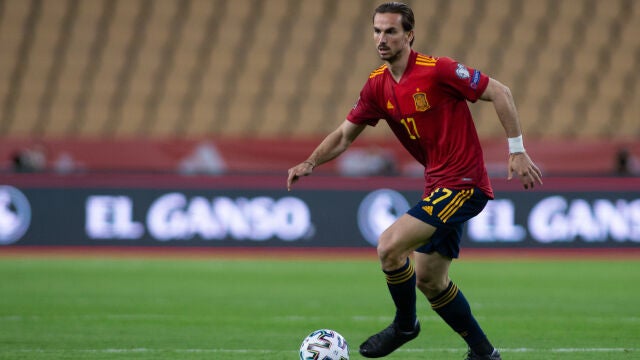 Fabián Ruiz con España.