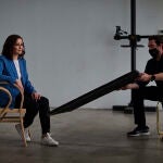 Making Off de la sesi&oacute;n fotogr&aacute;fica de la presidenta de la Comunidad de Madrid, Isabel D&iacute;az Ayuso, para el retrato oficial de la pr&oacute;xima campa&ntilde;a electoral auton&oacute;mica