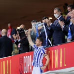 Asier Illarramendi con la Real Sociedad