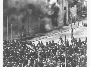 Incendio de una casa de jesuitas durante la II República Incendio de una casa de jesuitas durante la II República