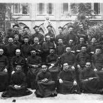 Grupo de jesuitas en los años 30