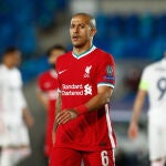 Thiago, en el partido de ida
