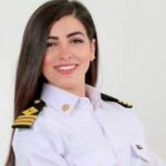 Marwa Elselehdar es la primera oficial al mando del buque Aida IV