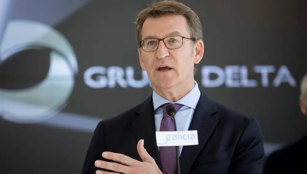 El presidente de la Xunta, Alberto Núñez Feijóo