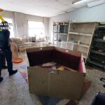 Las peleas de gallos se organizaban en un local de venta de piensos en Cartagena