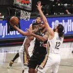 Lamarcus Aldridge, en un partido reciente ante los Thunder