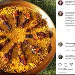 La "paella Pedroche" de Dabiz Muñoz
