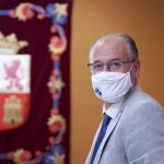 El presidente de las Cortes de Castilla y León, Luis Fuentes