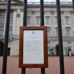 El palacio de Buckingham anuncia la muerte del duque de Edimburgo