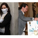 Isabel Díaz Ayuso y Pablo Iglesias