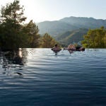 Piscina del hotel Vivood Landscape, en Guadalest, Alicante