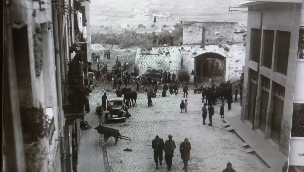 Consecuencias de los bombardeos republicanos sobre Navarra