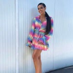 Cristina Pedroche con el vestido de la primavera.