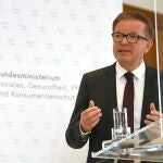 Rudolf Anschober, el hasta ahora ministro austriaco de Sanidad, ha recibido amenazas se muerte