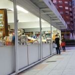 Un momento de la última Feria del Libro pero antiguo de Ávila