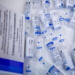 Viales de la vacuna Sputnik V contra el coronavirus