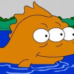 El pez de «Los Simpson» con mutaciones genéticas debido a vertidos nucleares