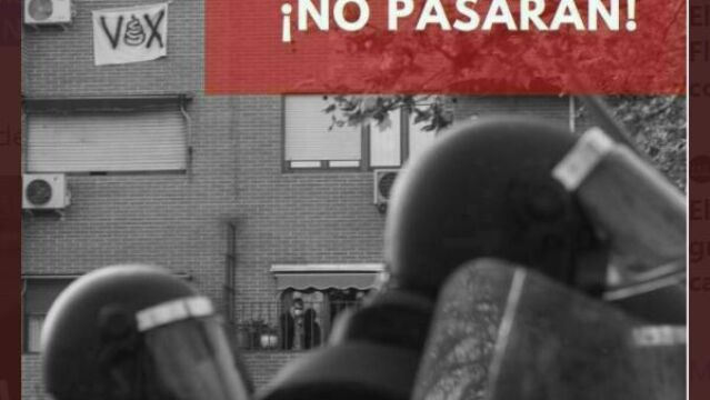 Cartel de la convocatoria de mañana