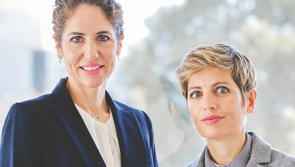 Sabina y Gloria Fluxá