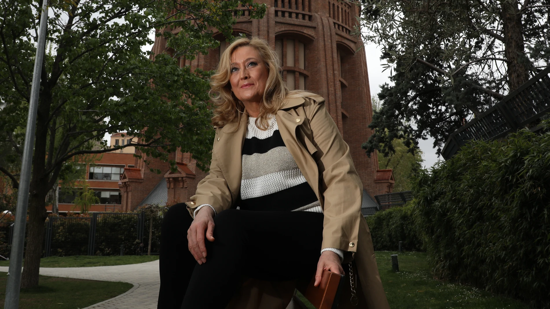 María Elisa Beni Uzabal periodista y escritora de un libro inspirado en una vivienda de la madrileña calle Santa Engracia.