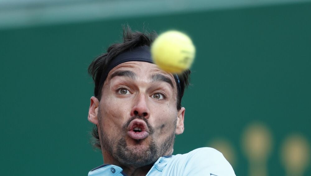 Fabio Fognini, genio y figura, fue expulsado del Conde de Godó