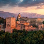 Atardecer en la Alhambra