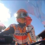 Marc Márquez ha vuelto a subirse a la Honda tras su lesión