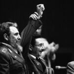 Fidel y Raúl Castro