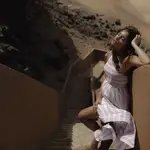 Paula Moya con vestido de rayas de Zara/Instagram @paula.loves