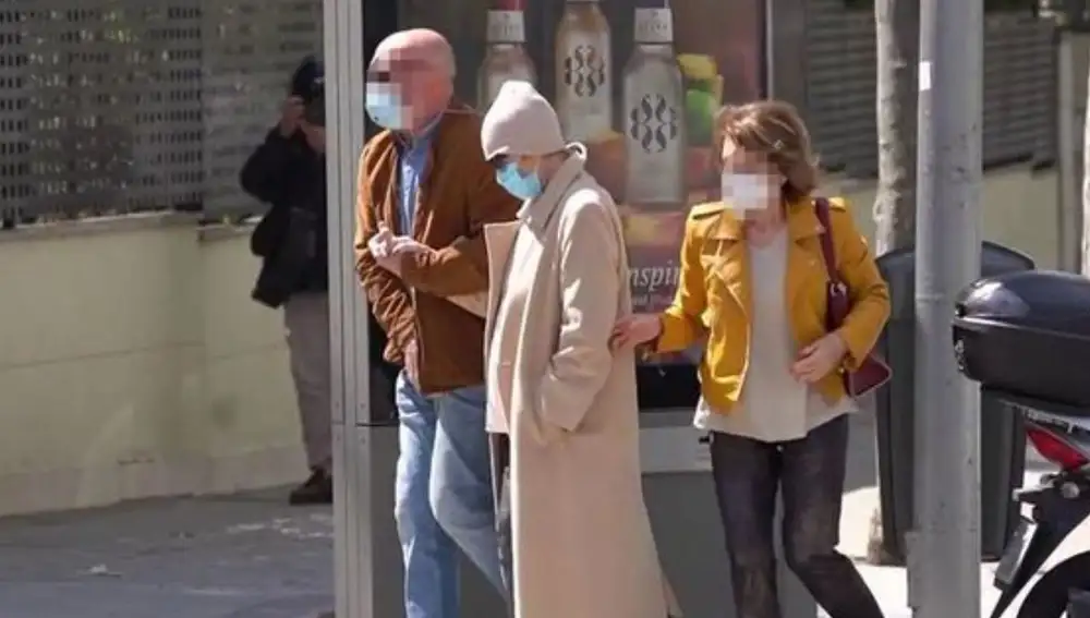 Mila Ximénez, tras recibir el alta hospitalaria