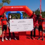 Con el Duatlón entre Martín Fiz y Abel Antón se han donado 5.000 euros a la Fundación Aladino