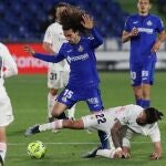 Marc Cucurella con el Getafe.