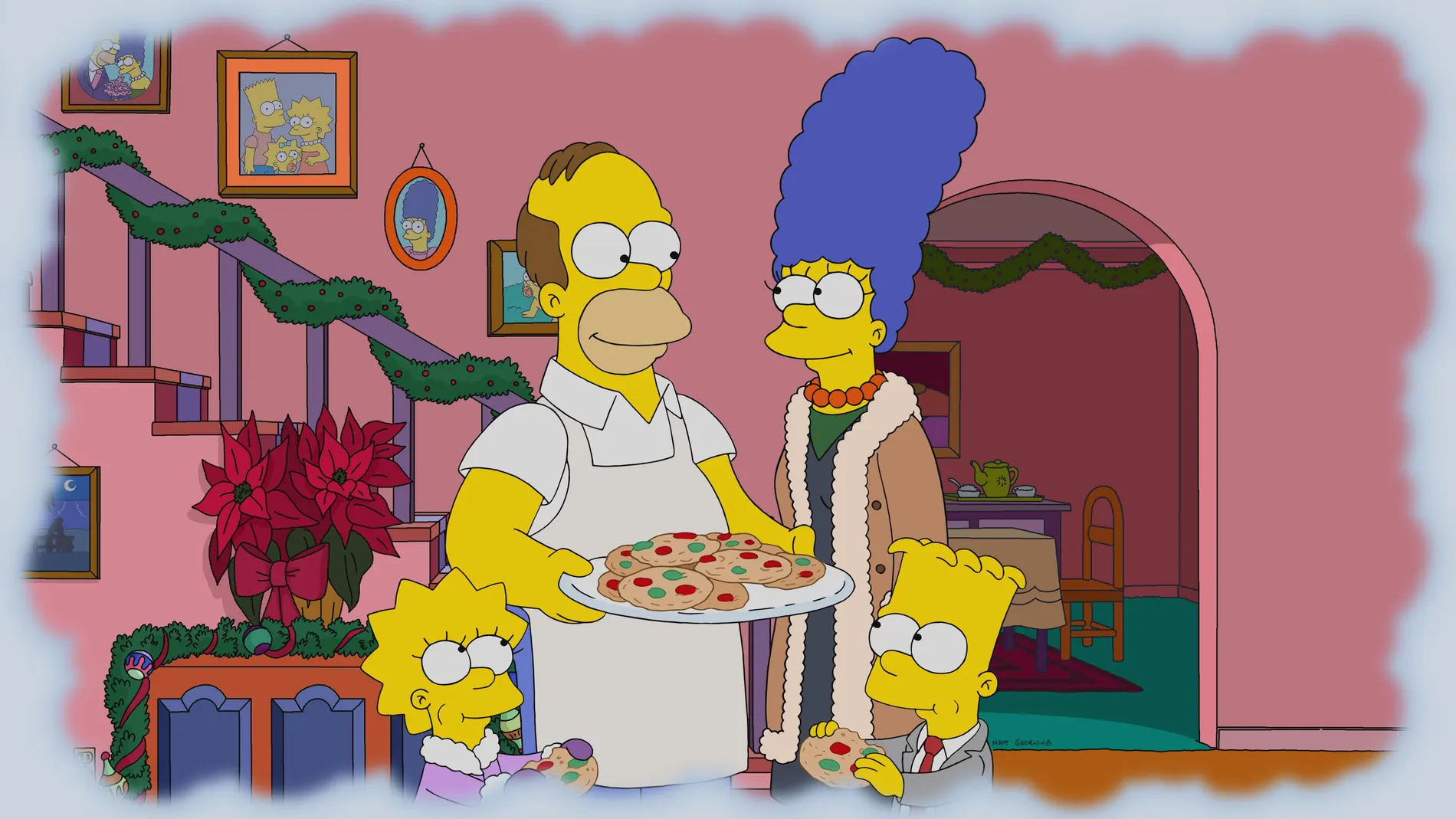 Escena del especial capítulo 700 de "Los Simpson"