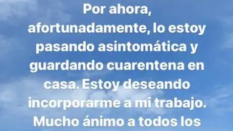 Pilar Rubio, positivo en Covid-19