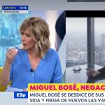 El momento en el que Griso increpa a Bosé por su entrevista