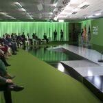 La atleta paralímpica, Loida Zabala, agradece su galardón en la primera edición de los premios Iberdrola SuperA